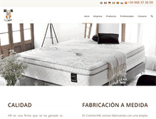 Tablet Screenshot of colchonhr.com